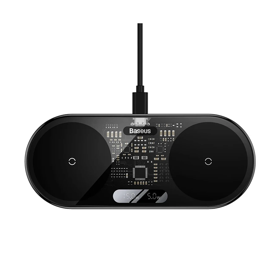 Baseus 2 in 1 20W Wireless Charger Adapter