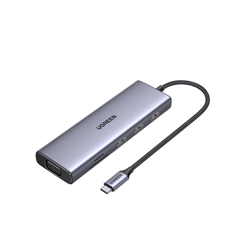 Ugreen Revodok CM498 (15600) USB-C Multifunction 9-in-1 Docking Station