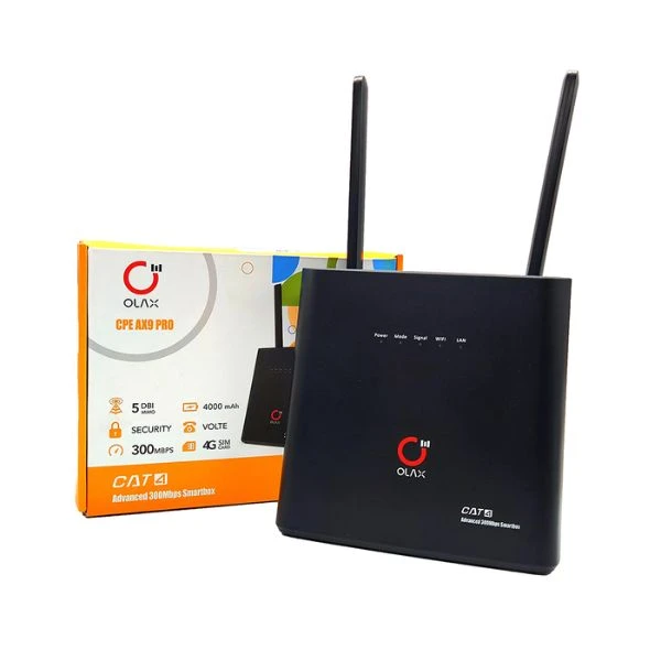 Olax AX9 Pro 300Mbps 4G SIM Supported WiFi Router