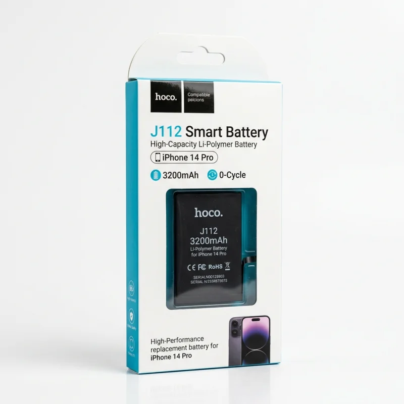 Hoco J112 Smart Li-Polymer Battery iPhone 14 Pro Thumbnail