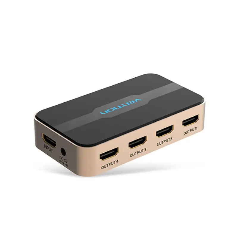 Vention ACCG0 1 In 4 Out HDMI Splitter