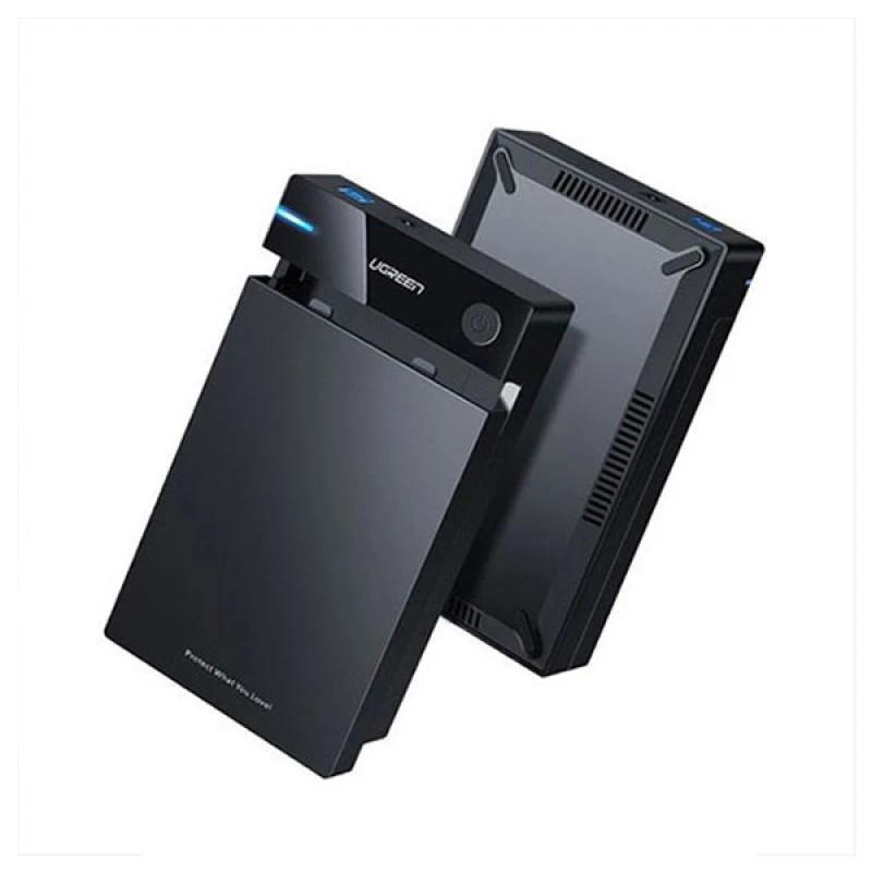Ugreen US222 (50422) USB 3.0 B To 3.5”/2.5″ SATA Hard Driver Enclosure