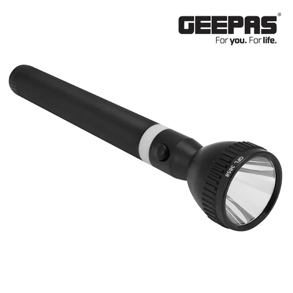 Geepas GFL3858 Rechargeable LED Flashlight