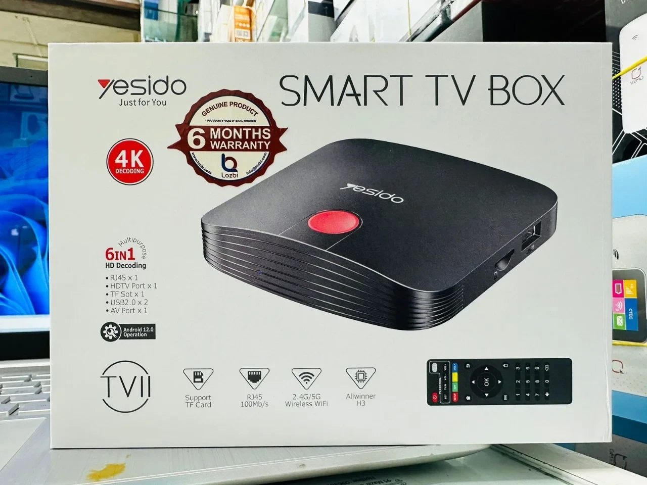 Yesido TV11 4k Smart TV Box