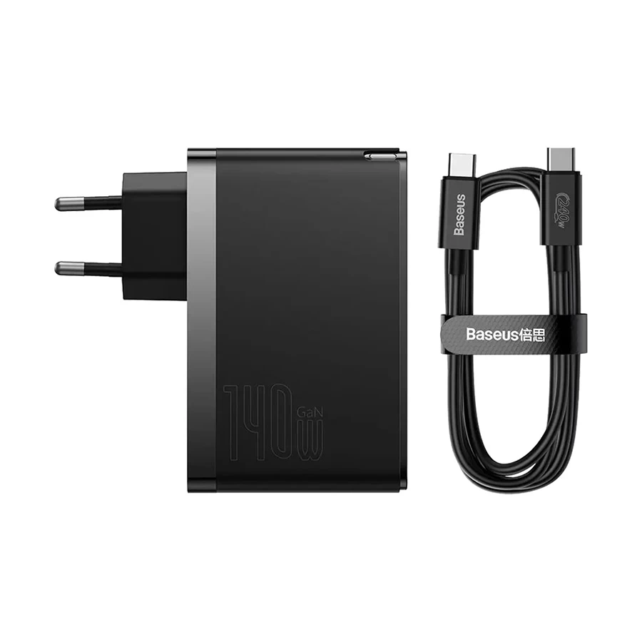 Baseus GaN5 Pro Fast Charger 2C+U 140W EU Adapter