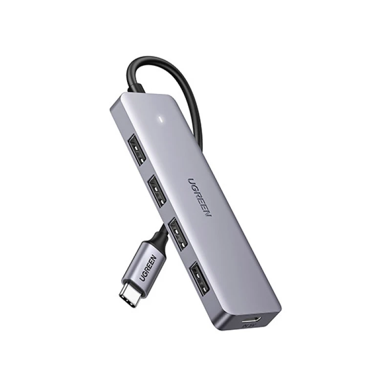 Ugreen CM219 (70336) 4-Port USB3.0 Hub with USB-C Power Supply