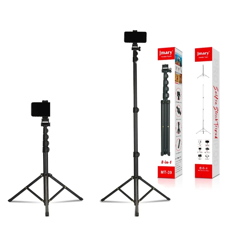 Jmary MT-39 2 in 1 Portable Tripod & Selfie Stick