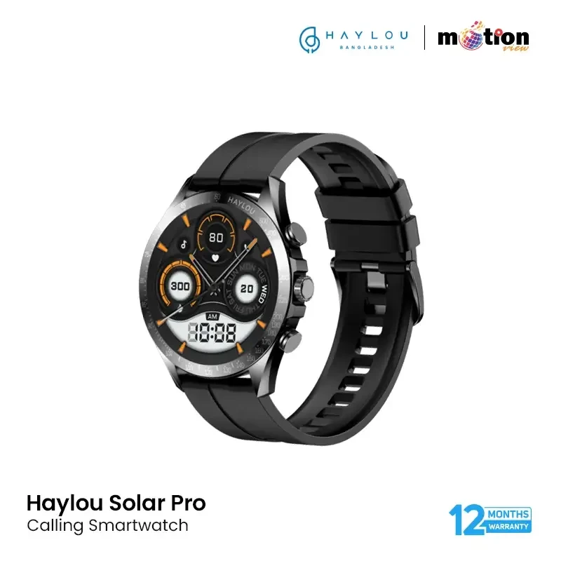 Haylou Solar Pro Bluetooth Calling Smart Watch