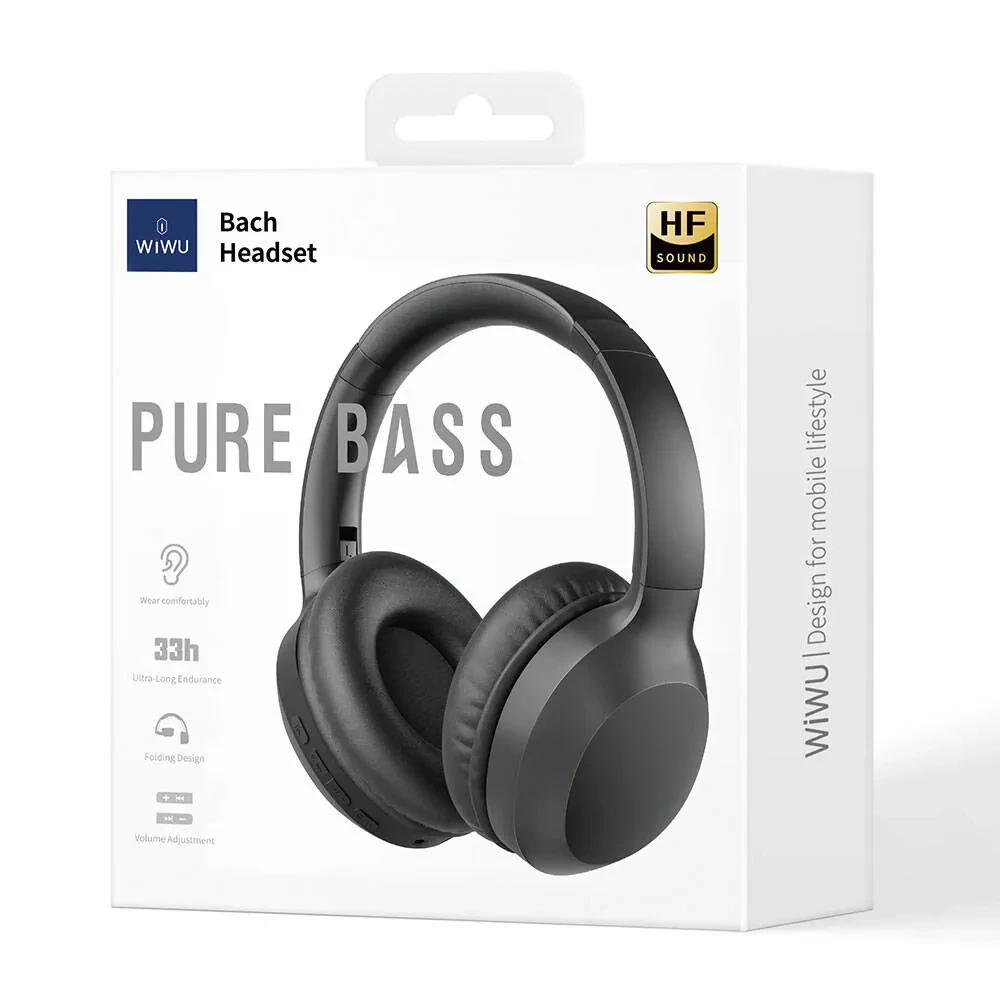 WiWU Stereo Bach Headset TD-01 Wireless Bluetooth Headphone