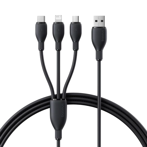 Baseus Ultra-Fast 3 in 1 Fast Charging Cable