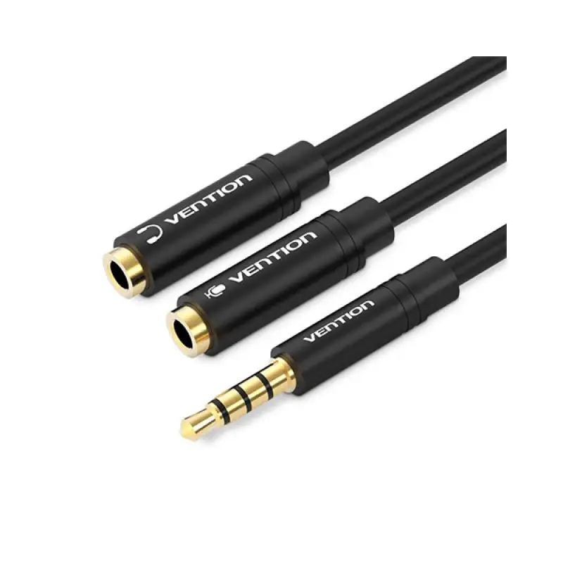 Vention BBVBY 3.5mm to 2*3.5mm Stereo Splitter Cable