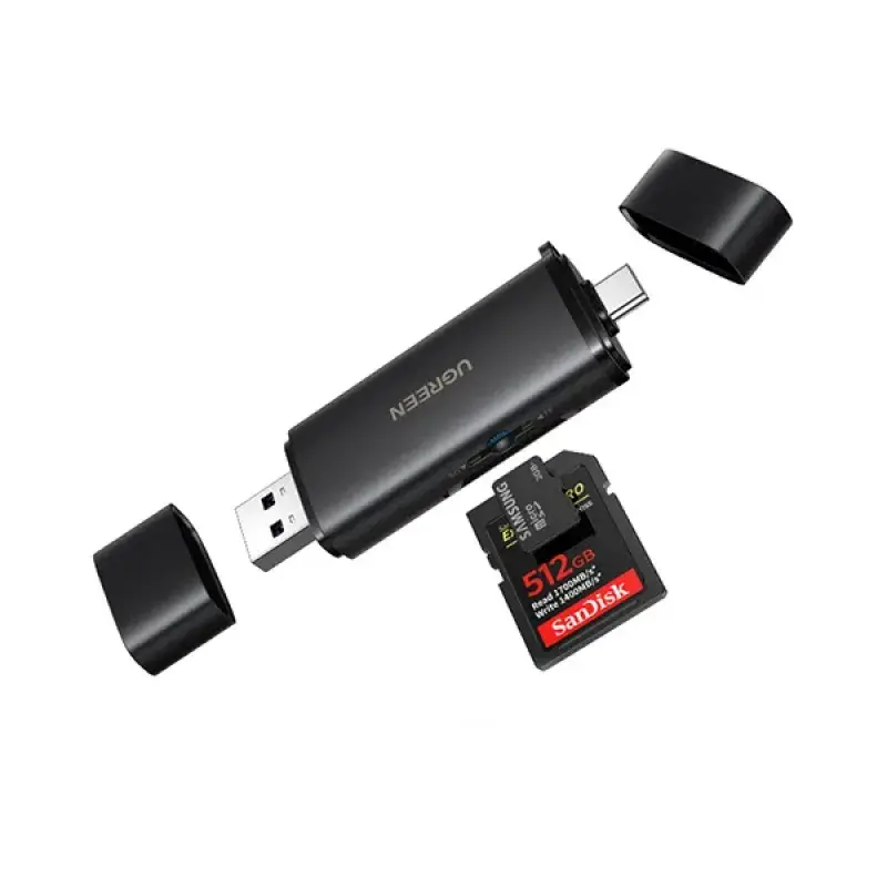Ugreen CM803 (65024) 2-in-1 USB-C/USB-A Card Reader