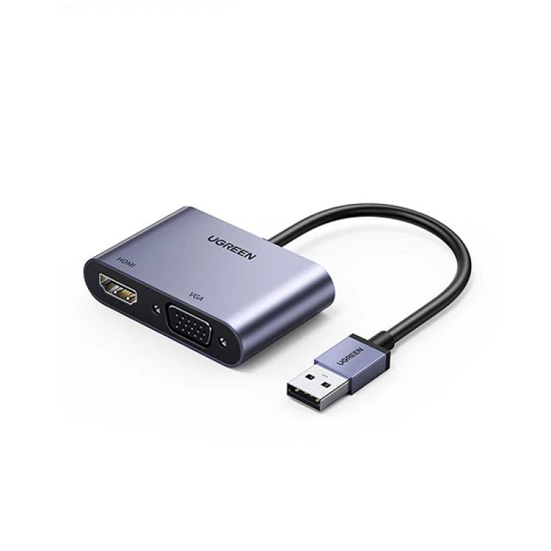 Ugreen CM449 (20518) USB 3.0 to HDMI/VGA Converter