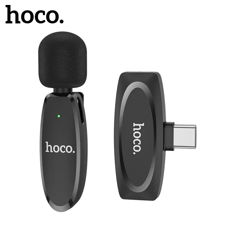 Hoco L15 Type-C Lavalier Wireless Microphone For Android