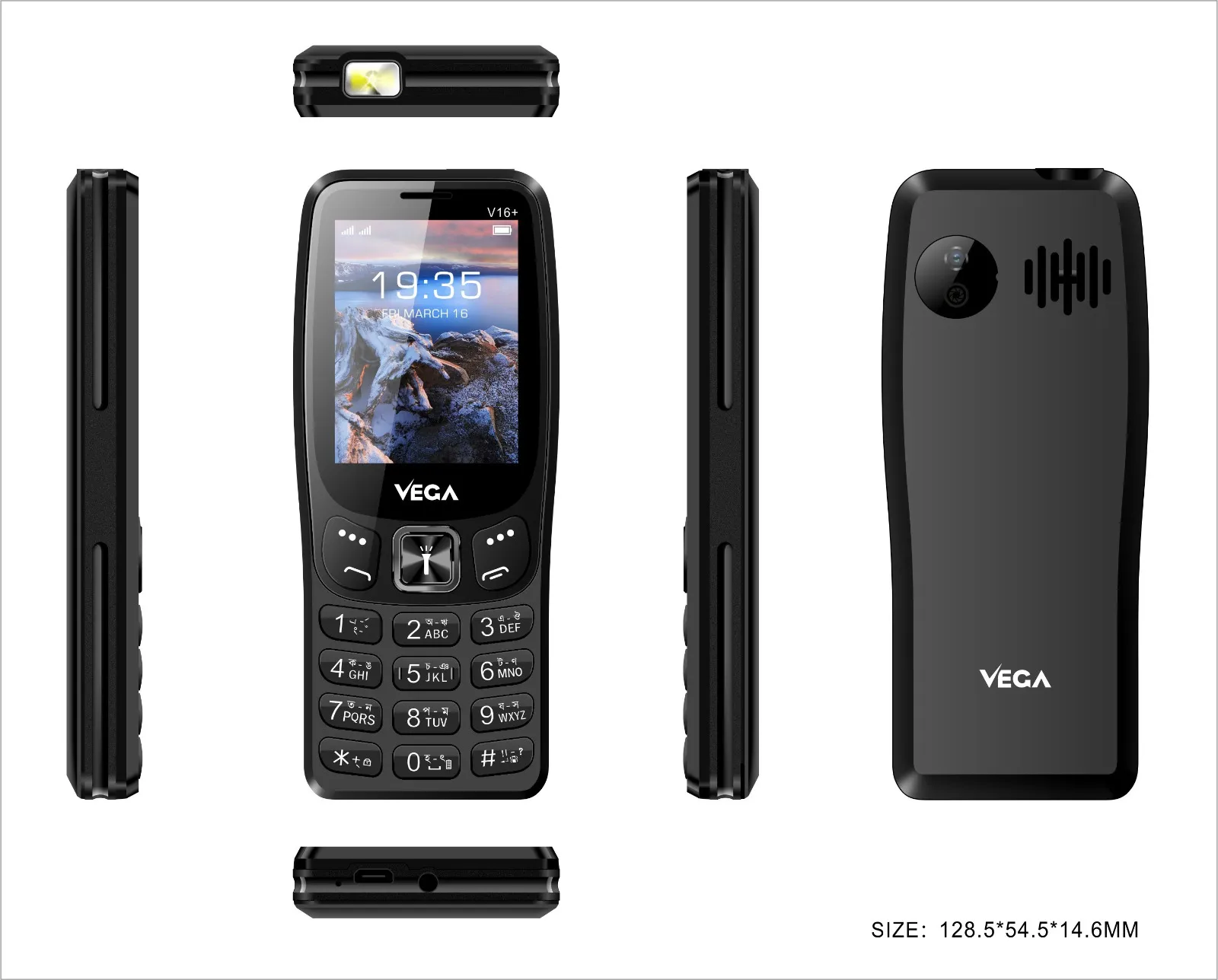 Vega V16 Dual SIM Feature Mobile