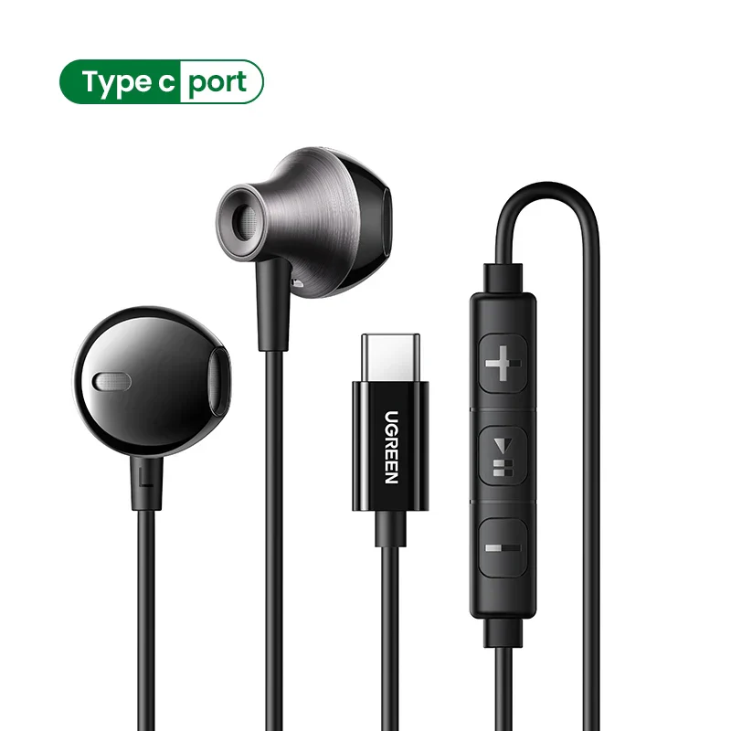 Ugreen EP106 (35756) Wired In-Ear Earphones with USB-C Connector