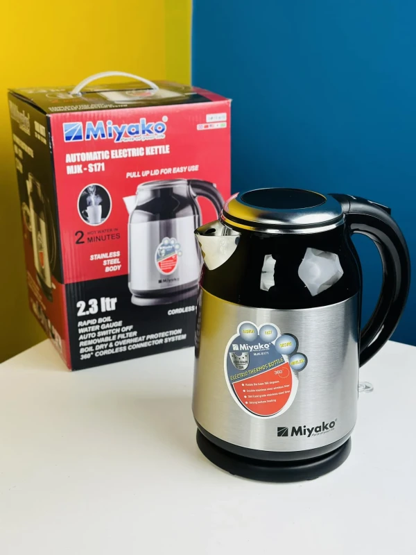 Miyako MJK-S171 Automatic Electric Kettle 2.3 Liter