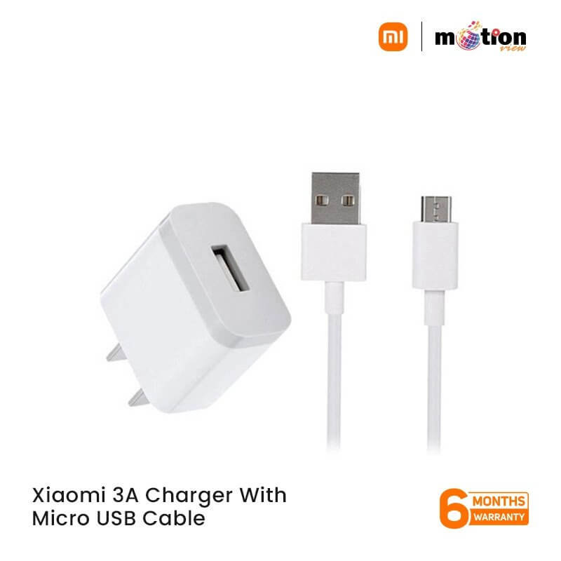 Xiaomi 3A Charger With Micro USB Cable