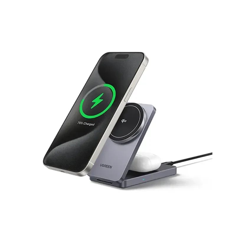 Ugreen W706 (45023) 2-in-1 20W Magnetic Wireless Charger