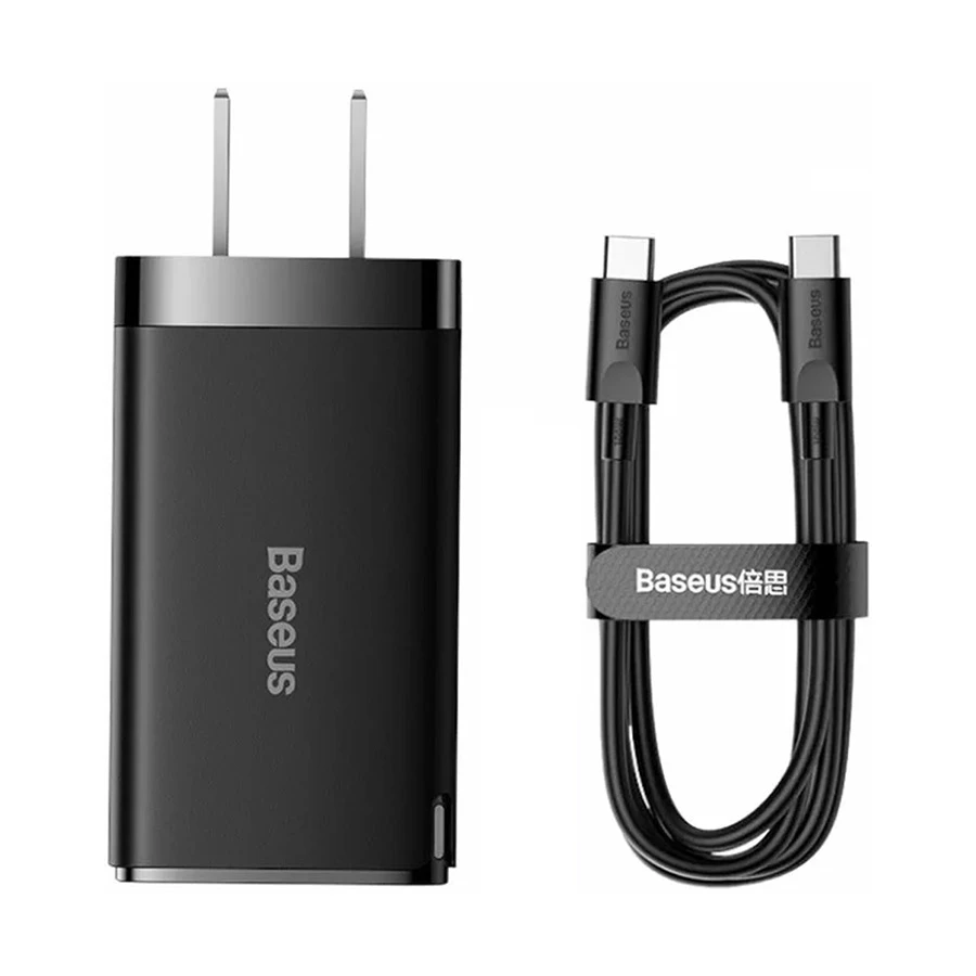 Baseus GaN5 Pro Fast Charger 2C+U 65W CN Adapter
